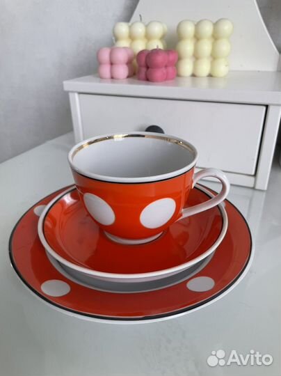 Сервиз чайный винтаж СССР