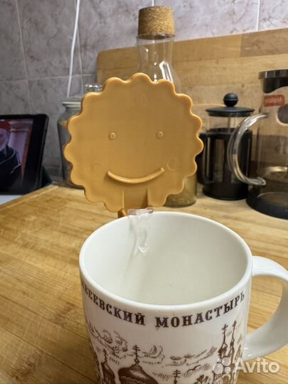 Крышка пластиковая для кружки универсальная