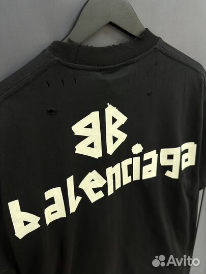 Футболка balenciaga oversize (унисекс)