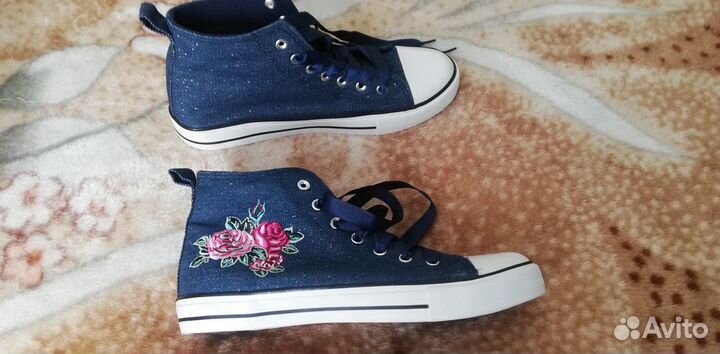 Новые модные кеды р.40-41 стелька 26 -26.5 см