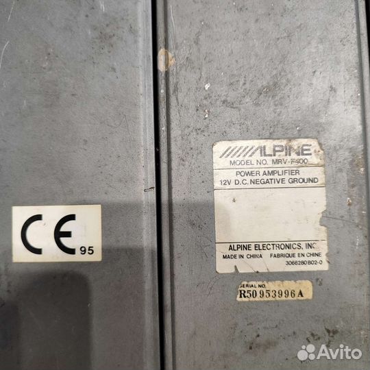 Усилитель алпайн