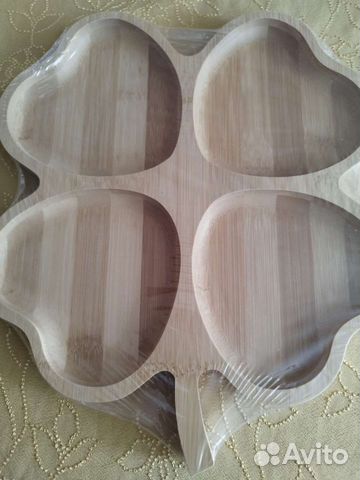 Менажница бамбук бошьшая Cozy Home новая 33*28см