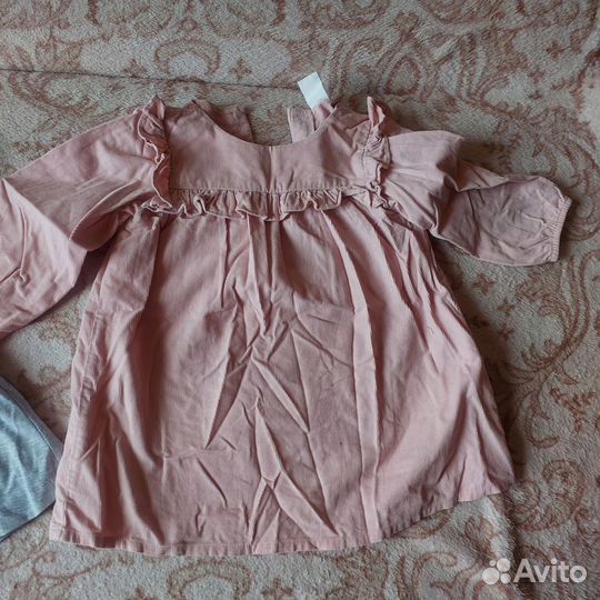 Детские вещи на девочку пакетом 86 92