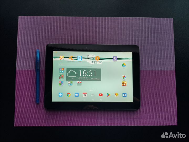 Планшет Asus k018, Android, сим-карта, рабочий