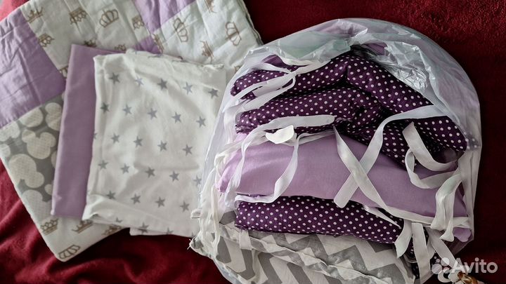 Бортики в кроватку