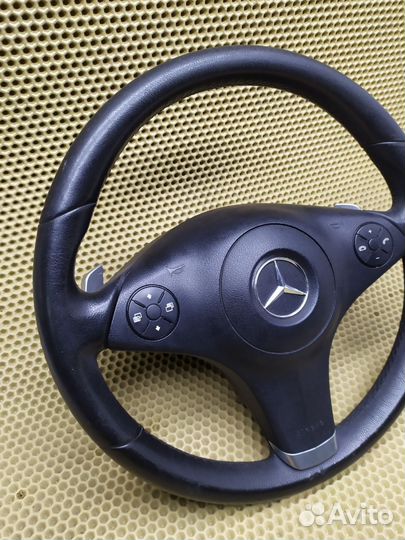 Руль в сборе Mercedes AMG