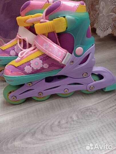 Детские ролики и защита