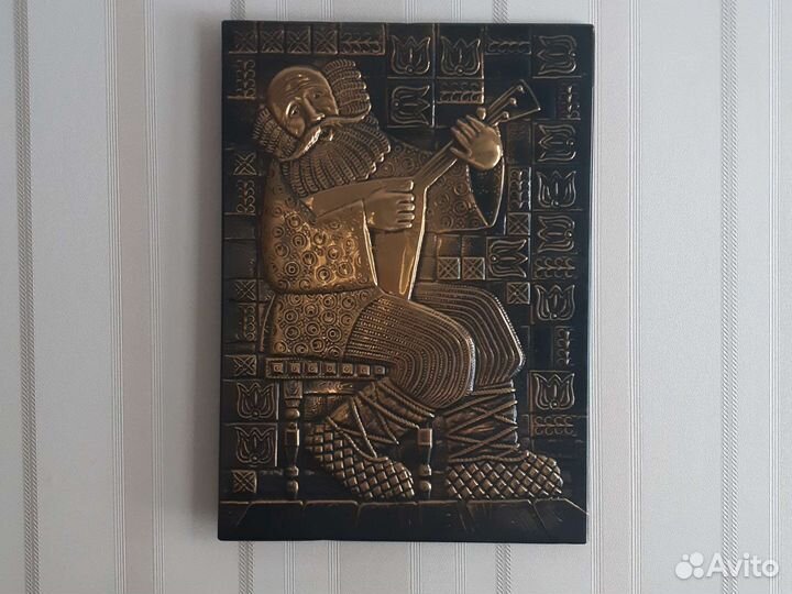 Картина чеканка СССР