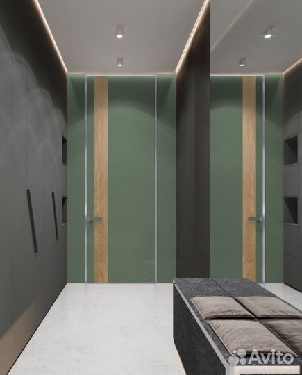 Межкомнатные двери invisible скрытого монтажа