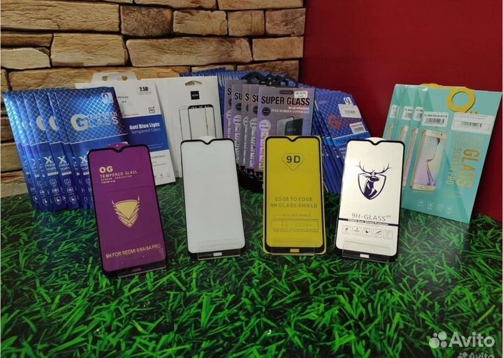 Премиум защитные стекла на смартфоны Xiaomi