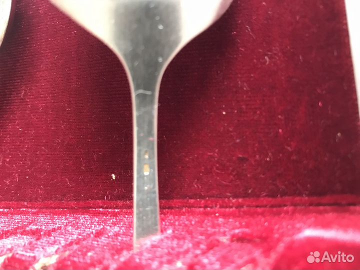 Ложка серебрянная новая