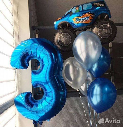 Воздушные, гелиевые шары с доставкой 24/7