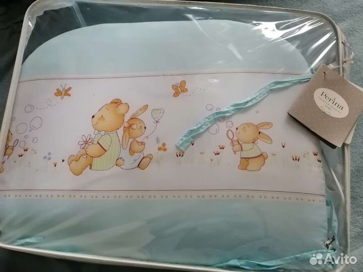 Бортики в краватку+ постельное