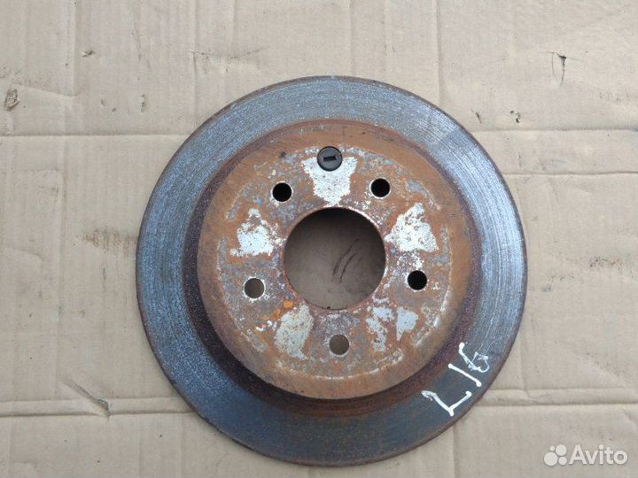 Тормозной диск задний Nissan Qashqai Vi HR16DE