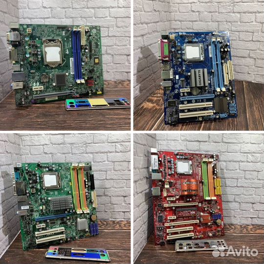 Материнские платы LGA775/1155/1156/1150/AM2/AM3