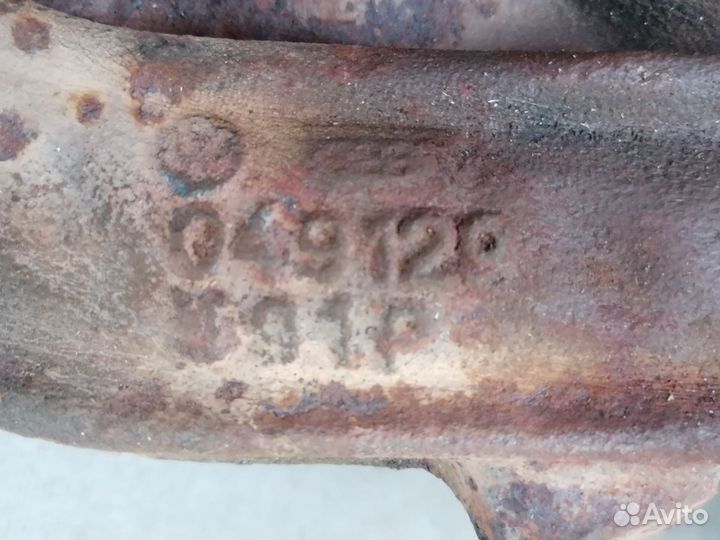 Коллектор выпускной для Audi 80/90 (B3) 1986-1991