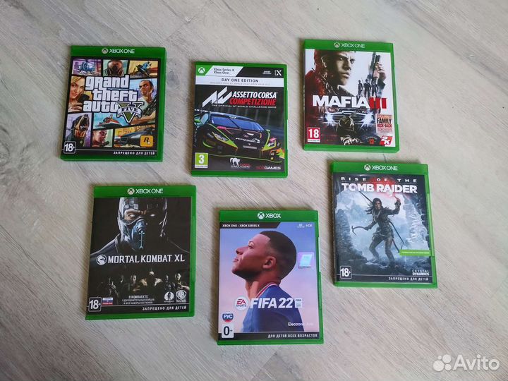 Игры для Xbox One, One S/X, Series X