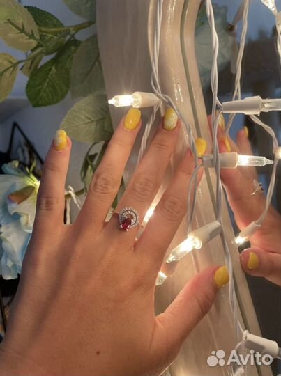 Серебряное кольцо
