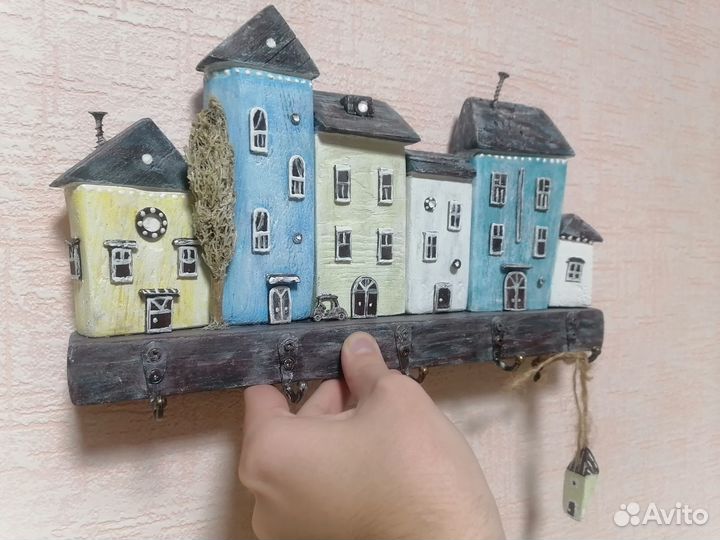 Ключница в стиле driftwood