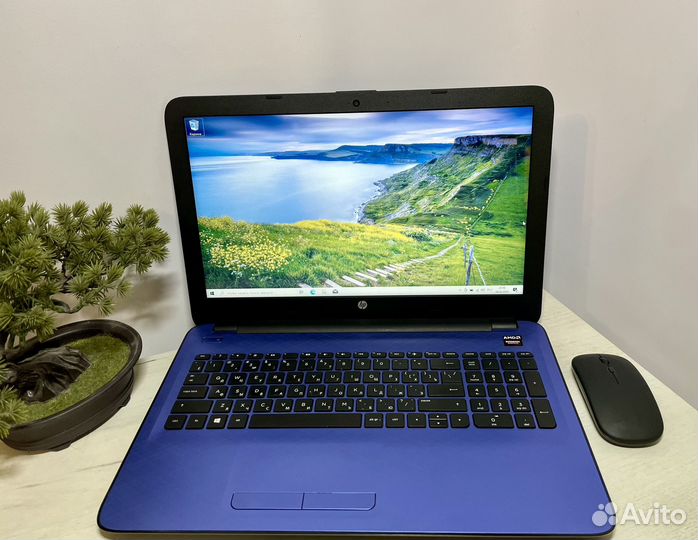 Быстрый ноутбук HP 2 видеокарты 4 ядра SSD