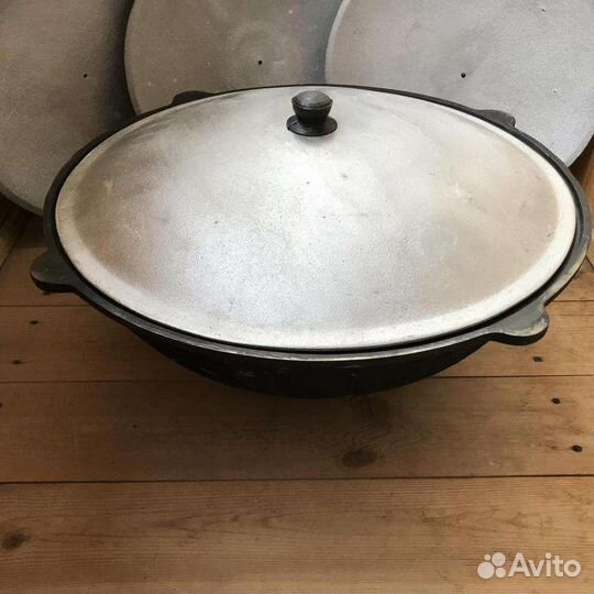 Казан чугунный 8 л