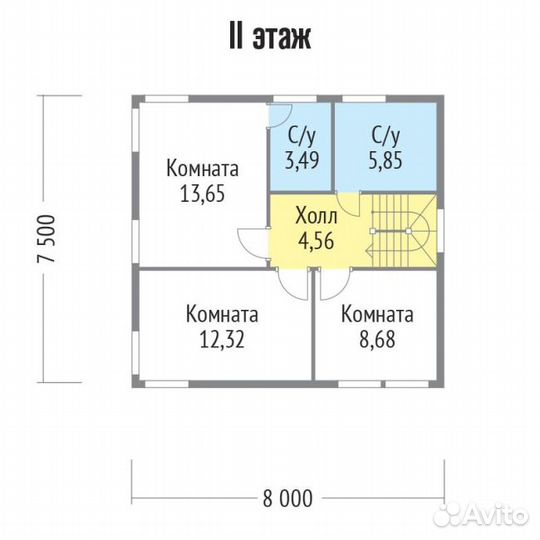 Дом каменный 128м2
