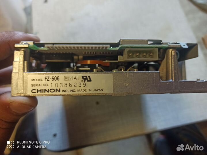 Флоппи дисковод Сhinon,рэтро, Япония