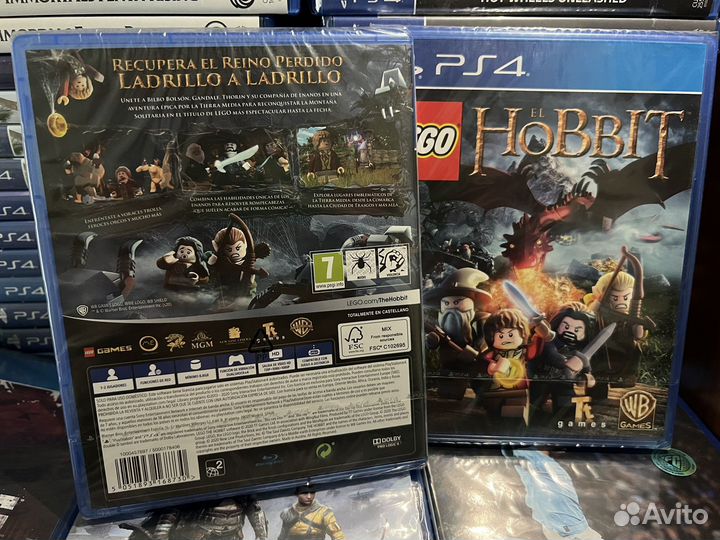 Диск Lego Hobbit PS4 / Новый