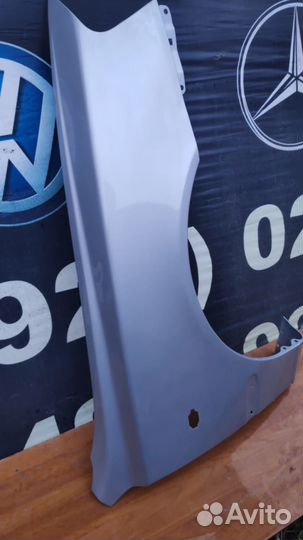 Крыло Hyundai AccentR/L Светлое серебро