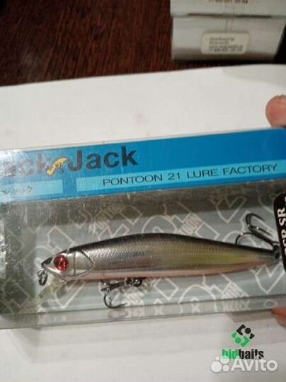 Воблеры 21 pontoon Crackjack 98SP-SR 15.7g 98mm