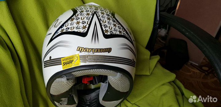 Шлем для мотоцикла Marushin 222 ET niark whit