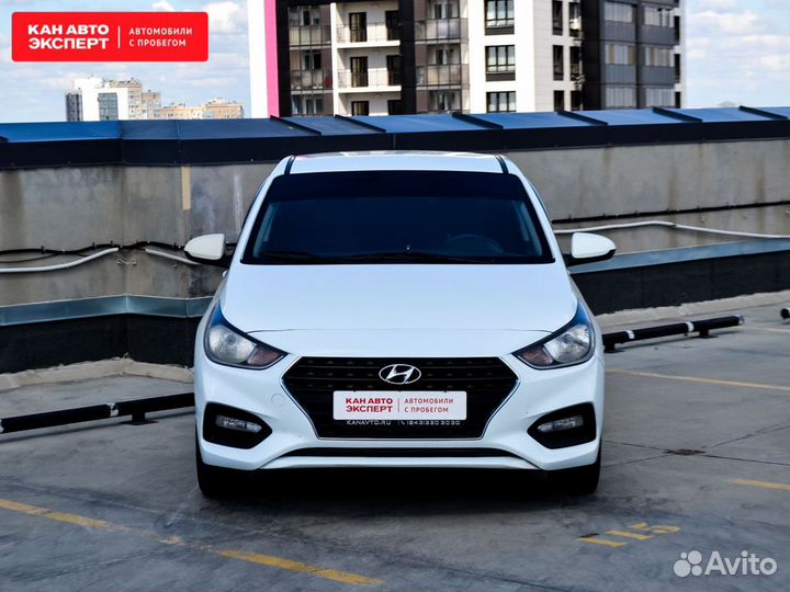 Hyundai Solaris 1.4 МТ, 2018, 120 092 км