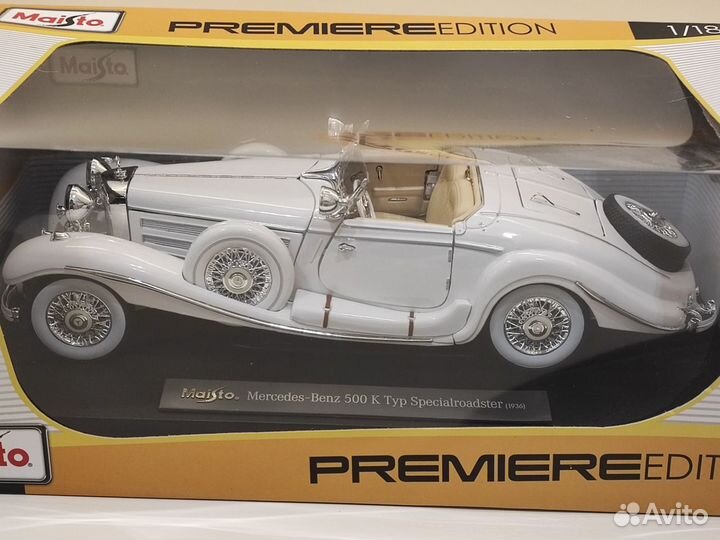 1/18 Mercedes-Benz 500 K Typ Specialroadster 1936