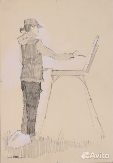 Рисунки карандашом, углем и в см.технике. Часть 12