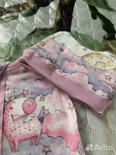 Конверт детский с шапочкой новый