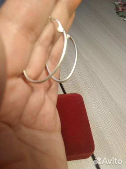 Серебряные серьги