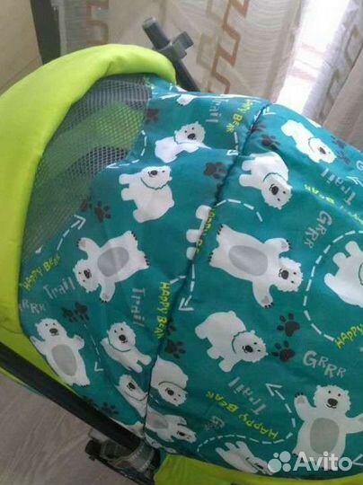 Санки-коляска Умка 3-1 с колесами