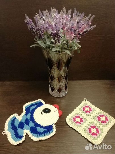 Прихватка вязаная