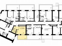 Квартира-студия, 29,8 м², 1/3 эт.