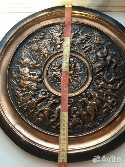 Медное панно. Металлопластика