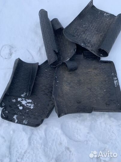 Коврики салона pajero 4