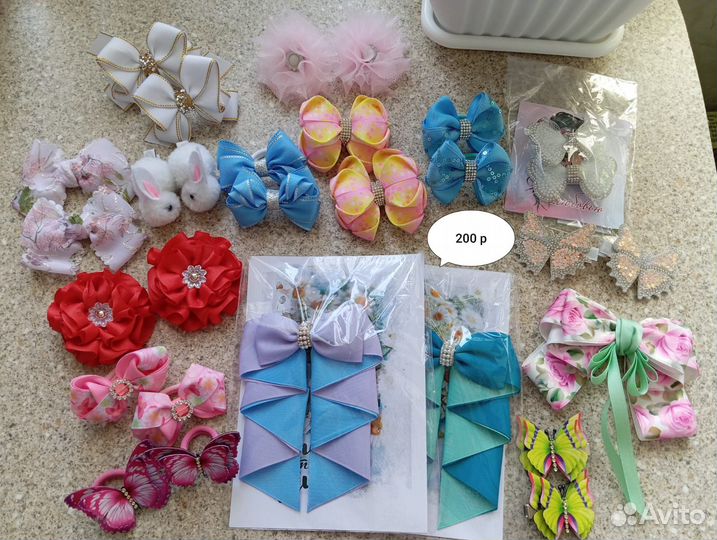 Банты, бантики ручной работы