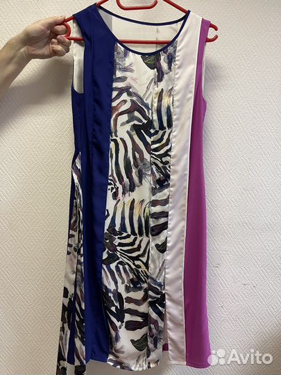 Платье радужное разноцветье