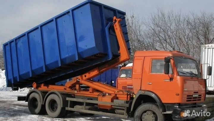 Вывоз мусора контейнером