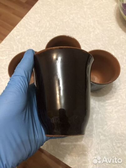 Стаканы глиняные