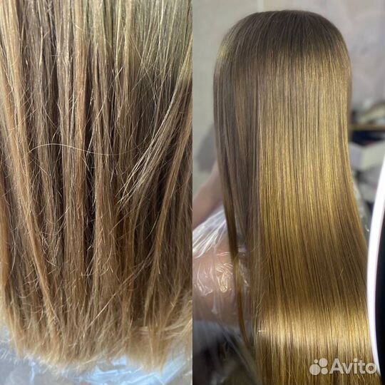 Кератин, ботокс, прикорневой объем