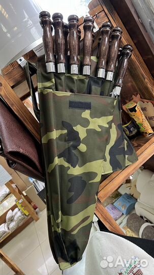 Набор шампуров в чехле