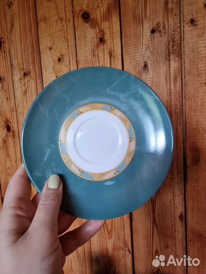 Сервиз Франция, чашки, чайник заварной, солонка