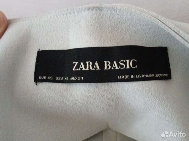 Замшевая куртка Zara