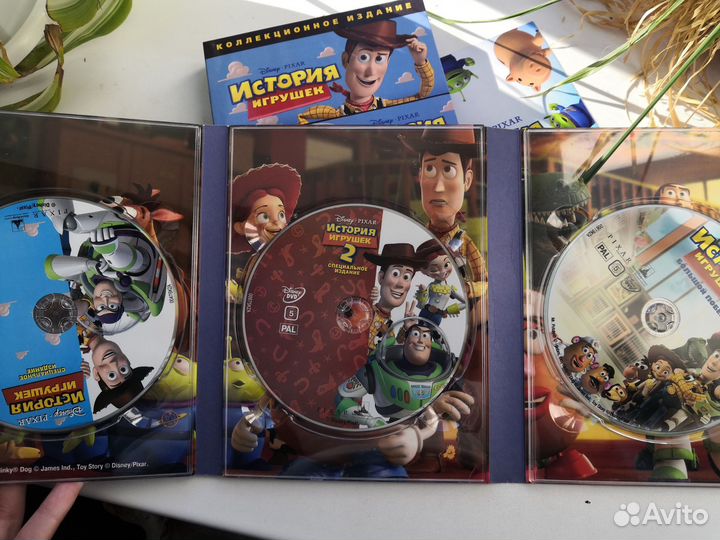 Dvd диски мультфильмы - Истрия игрушек